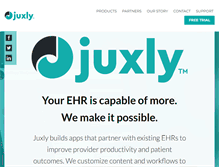 Tablet Screenshot of juxly.com